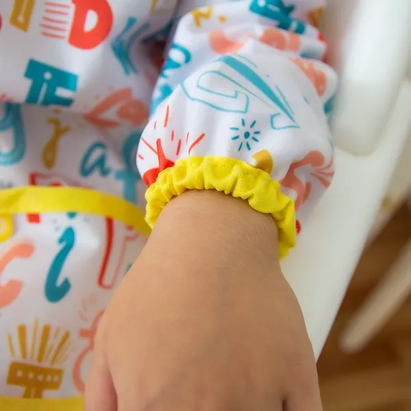 BabyJem Poly Bib Long Sleeves - Alphabet product thumbnail 9