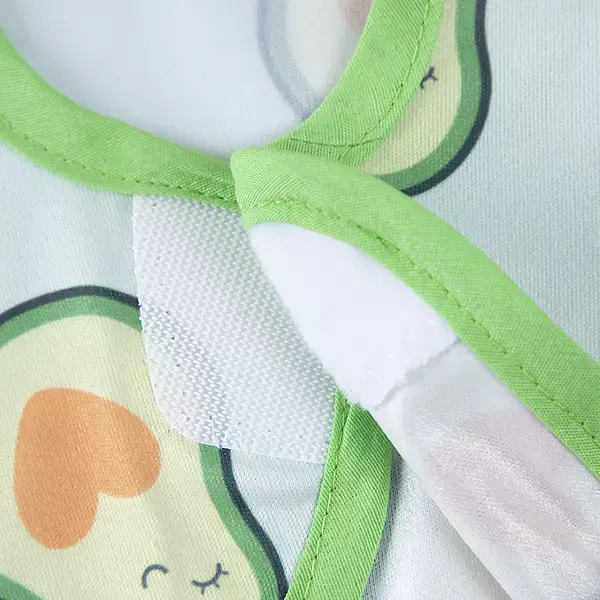 BabyJem Poly Bib Long Sleeves - Avocado product thumbnail 6
