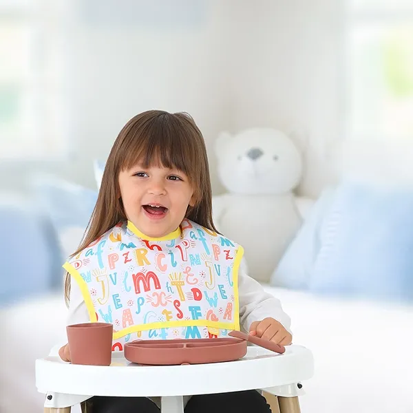 BabyJem Poly Bib - Large - Alphabet product thumbnail 4