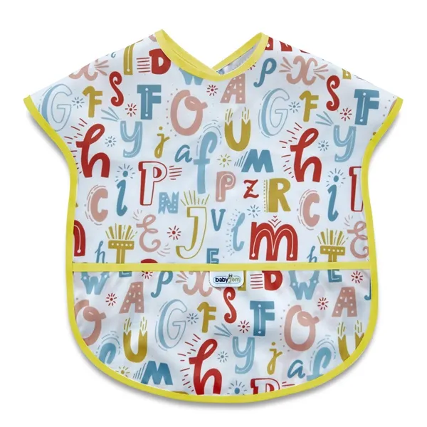 BabyJem Poly Bib - Large - Alphabet product thumbnail 4