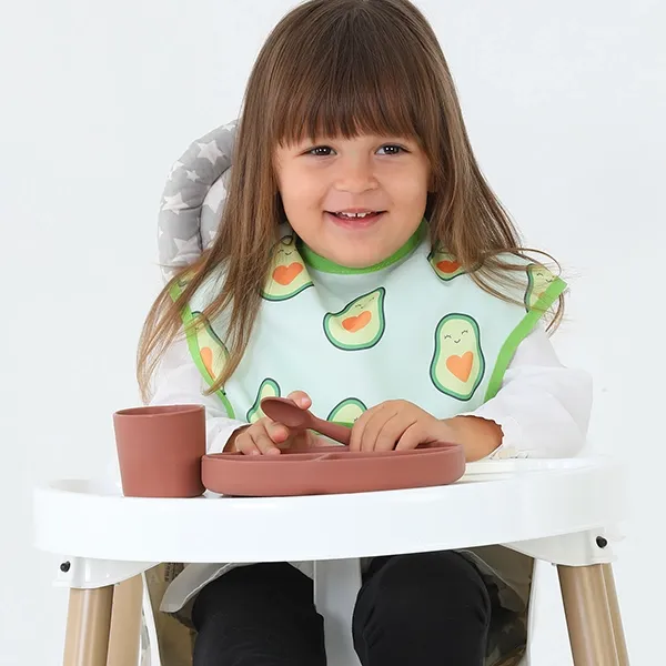 BabyJem Poly Bib - Large - Avocado product thumbnail 3
