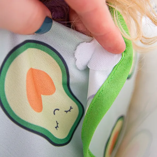 BabyJem Poly Bib - Large - Avocado product thumbnail 5