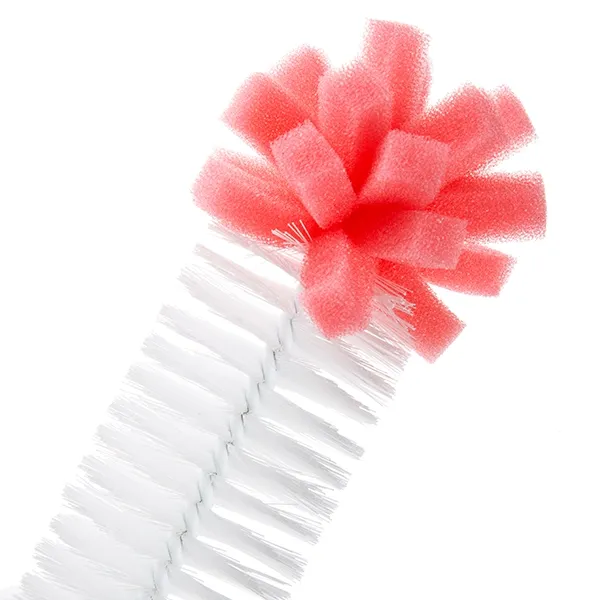 BabyJem Sponge Bottle Cleaning Brush - Pink product thumbnail 3