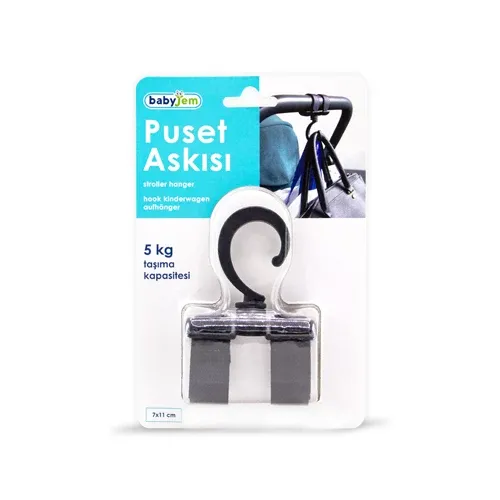 BabyJem Stroller Hanger Hook - Black product thumbnail 10