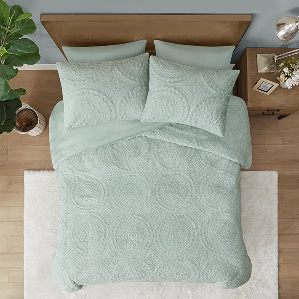 Nova Home Arya Comforter set - Green product thumbnail 2