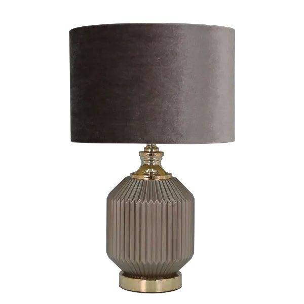 Nova Home "Luminart" Table Lamp - 51cm - Brown product thumbnail 4