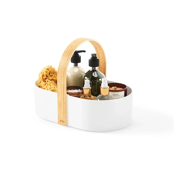 Umbra Bellwood Caddy - White & Natural product thumbnail 2