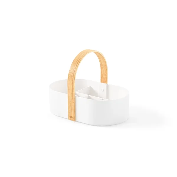 Umbra Bellwood Caddy - White & Natural product thumbnail 3