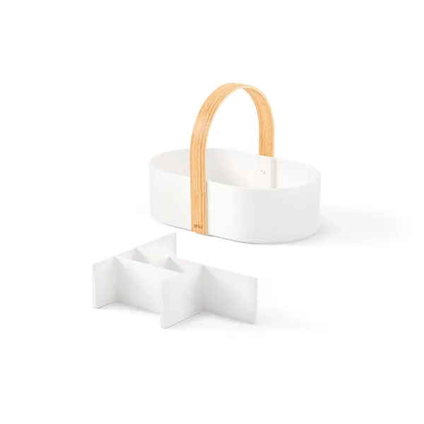 Umbra Bellwood Caddy - White & Natural product thumbnail 5