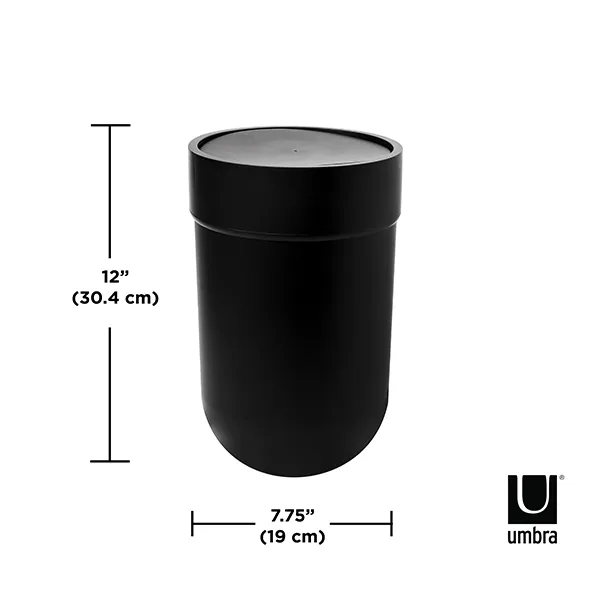 Umbra Touch Plastic Bin - Black product thumbnail 4