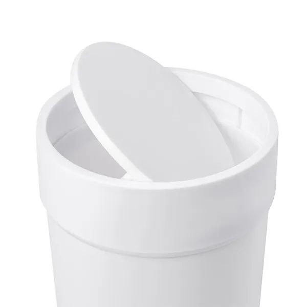 Umbra Touch Plastic Bin - White product thumbnail 2