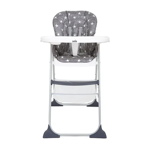 Joie Mimzy Snacker High Chair - Twinkle Linen - Grey & White product thumbnail 4