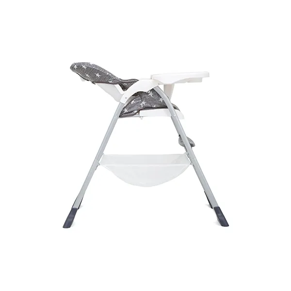 Joie Mimzy Snacker High Chair - Twinkle Linen - Grey & White product thumbnail 4