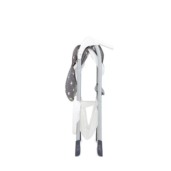 Joie Mimzy Snacker High Chair - Twinkle Linen - Grey & White product thumbnail 6