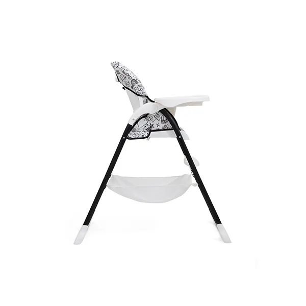 Joie Mimzy Snacker High Chair - Alphabet Soup - White & Black product thumbnail 3