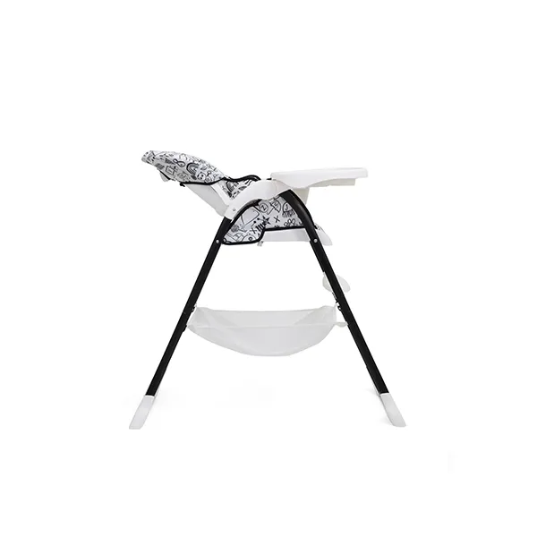Joie Mimzy Snacker High Chair - Alphabet Soup - White & Black product thumbnail 4