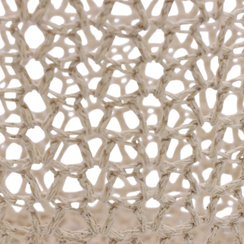 Nova Home "Cove" Cotton Crochet Basket - Ivory product thumbnail 2