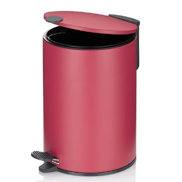 Kela "Mats" Waste Pedal Bin - 3 Liter - Red product thumbnail 2