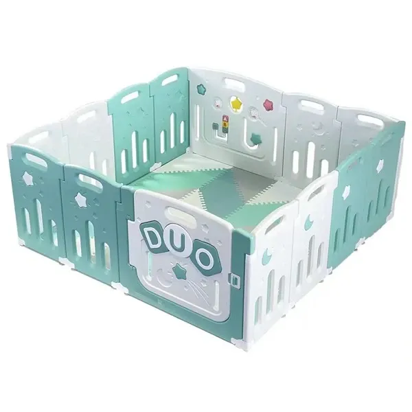 Nova Home Duo Play Pen - Green product thumbnail 3