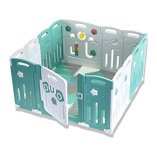 Nova Home Duo Play Pen - Green product thumbnail 4
