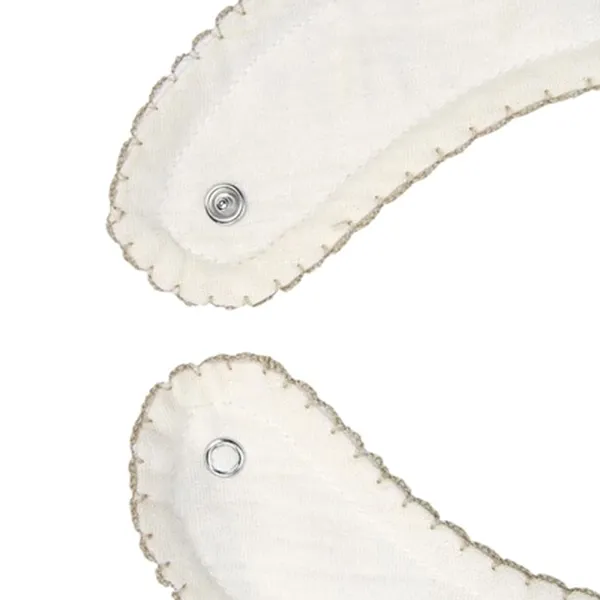 Babyjem Plain Muslin Bib - Cotton 100% - Ecru product thumbnail 6