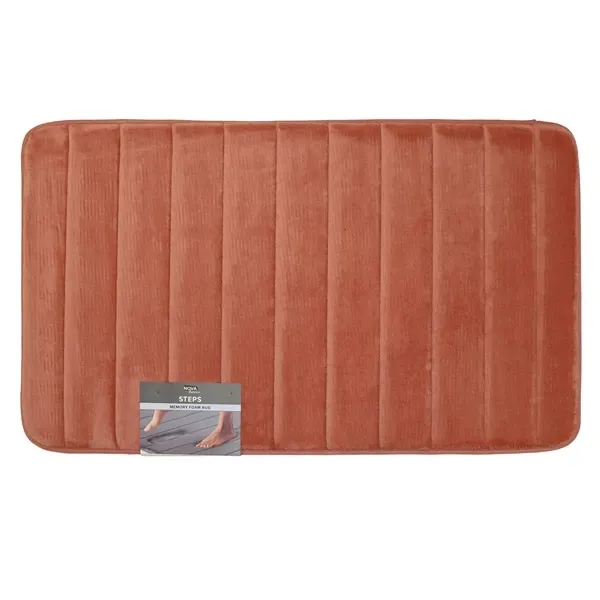 Nova Home Steps Memory Foam Non-Slip Bath Mat - 50x80 Cm - Rose product thumbnail 4