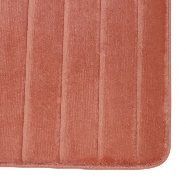 Nova Home Steps Memory Foam Non-Slip Bath Mat - 50x80 Cm - Rose product thumbnail 2