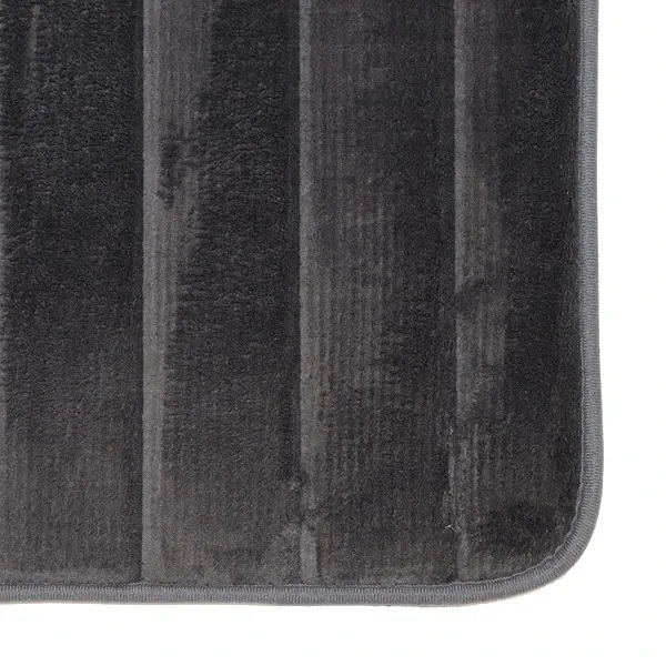 Nova Home Steps Memory Foam Non-Slip Bath Mat - 50x80 Cm - Dark Grey product thumbnail 2