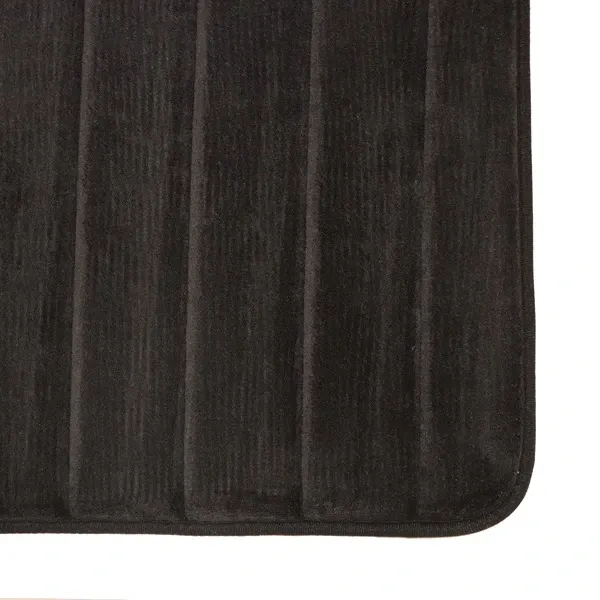 Nova Home Steps Memory Foam Non-Slip Bath Mat - 50x80 Cm - Black product thumbnail 2