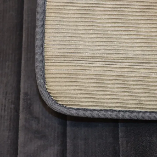 Nova Home Steps Memory Foam Non-Slip Bath Mat - 50x80 Cm - Ivory product thumbnail 3