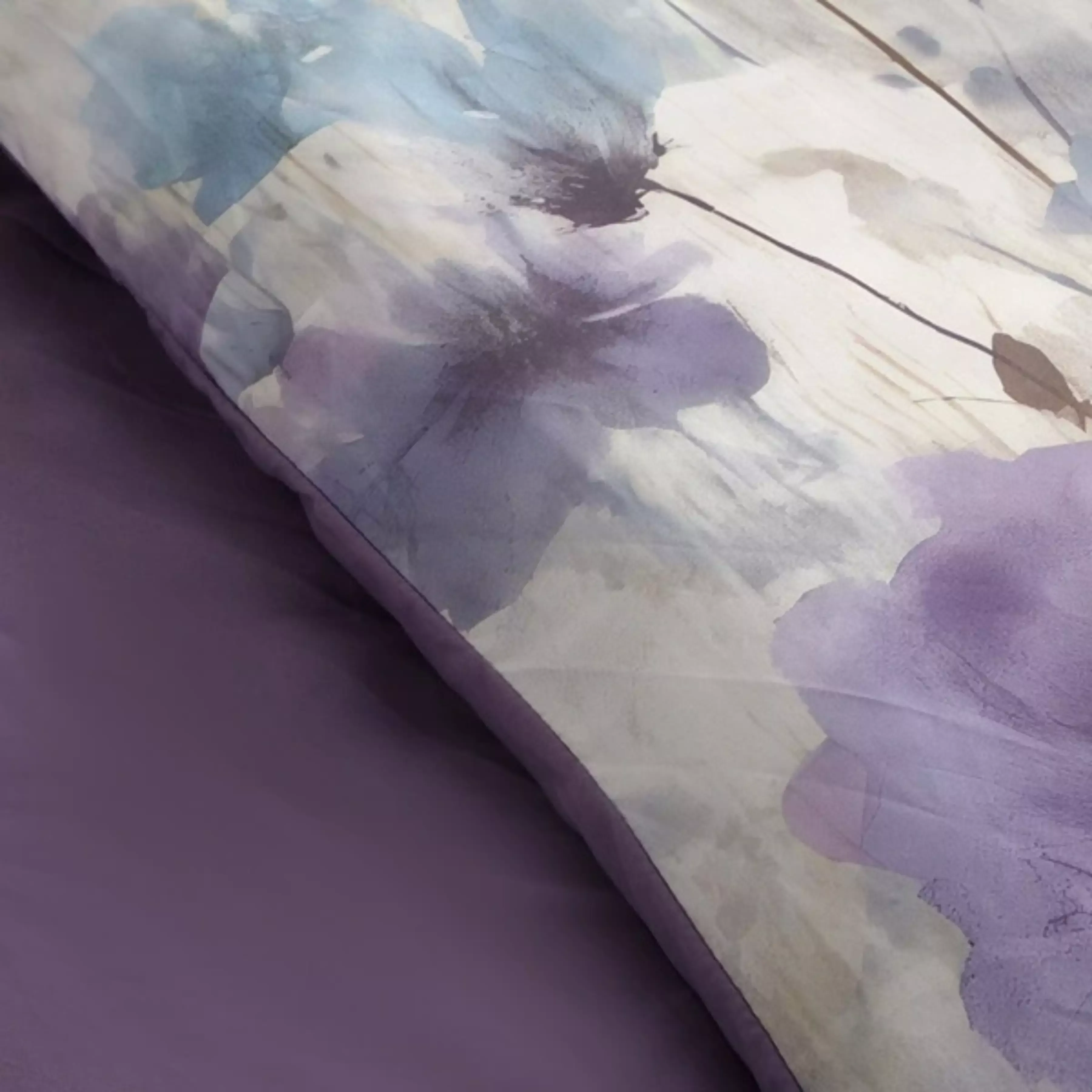 Nova Home Amore Printed Microfiber Comforter Set - Purple (Available In Sizes) product thumbnail 6