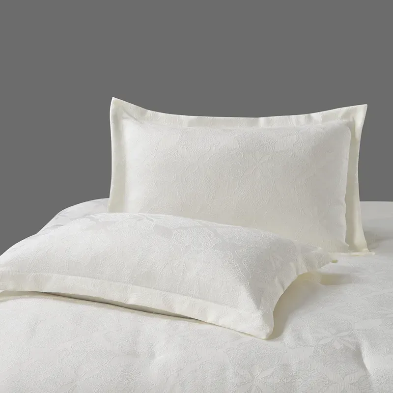 Nova Home Baroque Jacquard Comforter Set - King & Super King - 7 Pcs - Ivory product thumbnail 9
