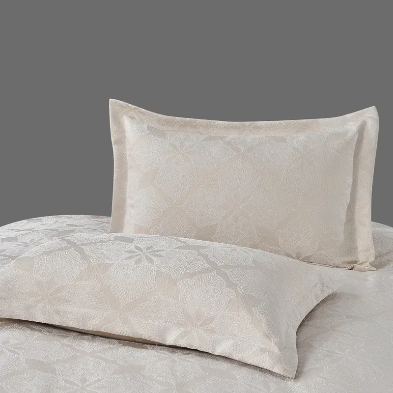 Nova Home Baroque Jacquard Comforter Set - King & Super King - 7 Pcs - Sand product thumbnail 9