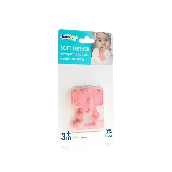 BabyJem Elephant Teether - Pink product thumbnail 7
