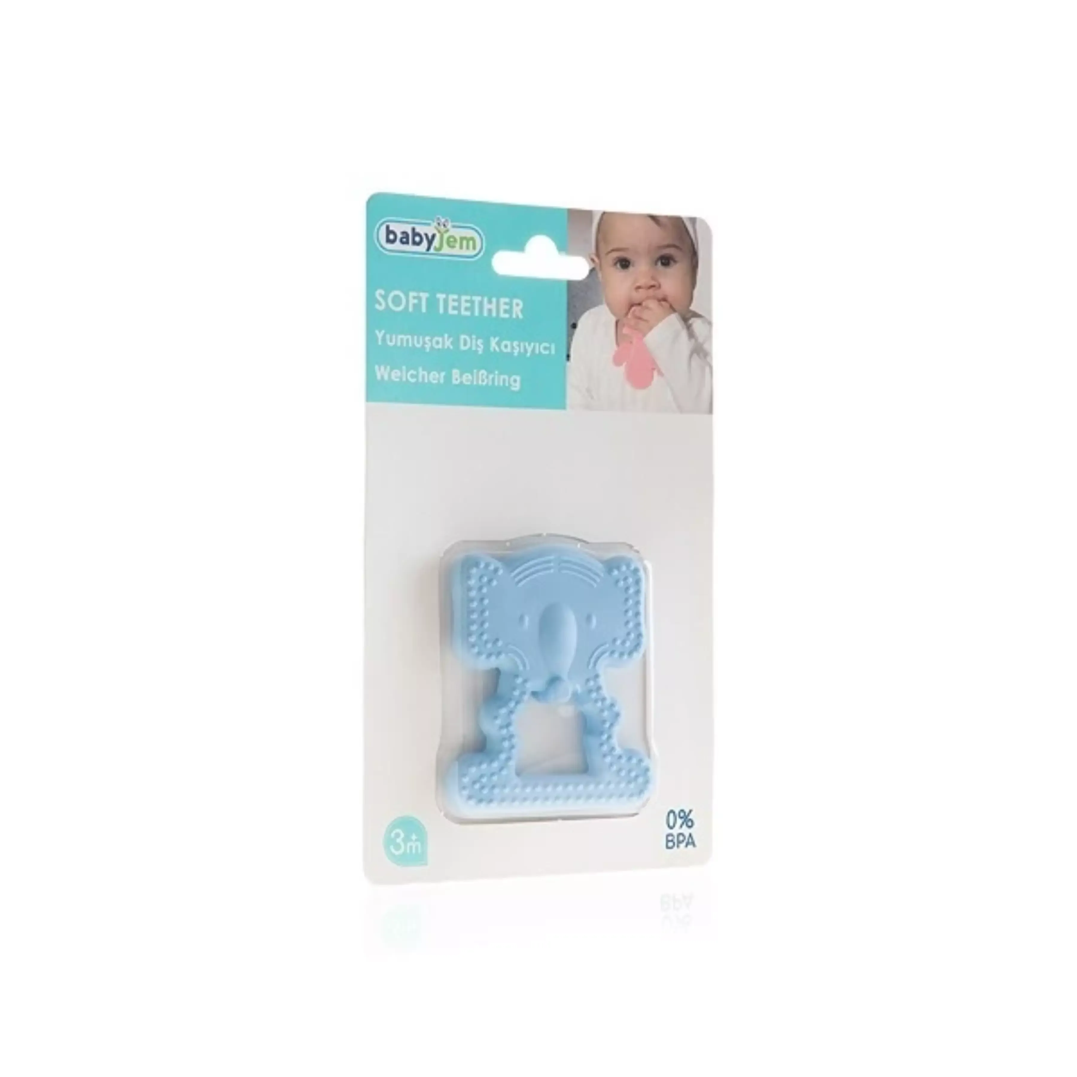 BabyJem Elephant Teether - Blue product thumbnail 14