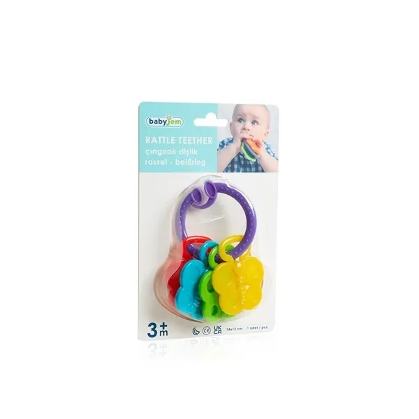 Babyjem Rattle Teether - Multicolor product thumbnail 10