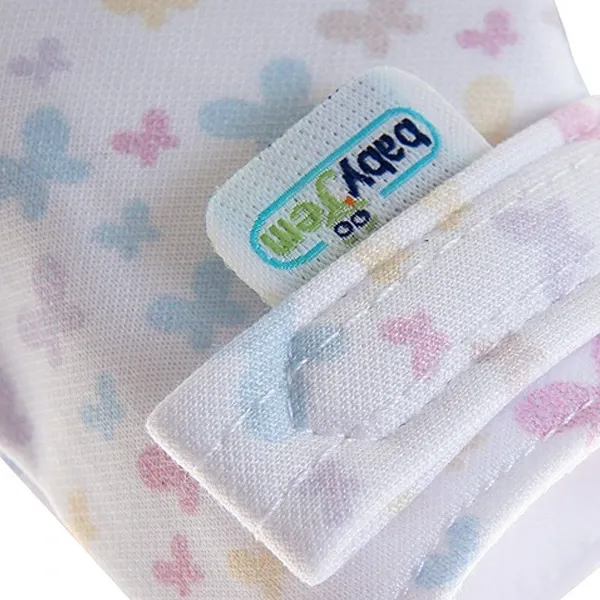 Babyjem Butterfly Baby Gloves Teether - Grey product thumbnail 5