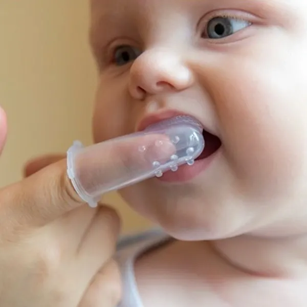 BabyJem Silicone Finger Toothbrush 0m+ product thumbnail 2