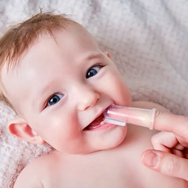 BabyJem Silicone Finger Toothbrush 0m+ product thumbnail 3