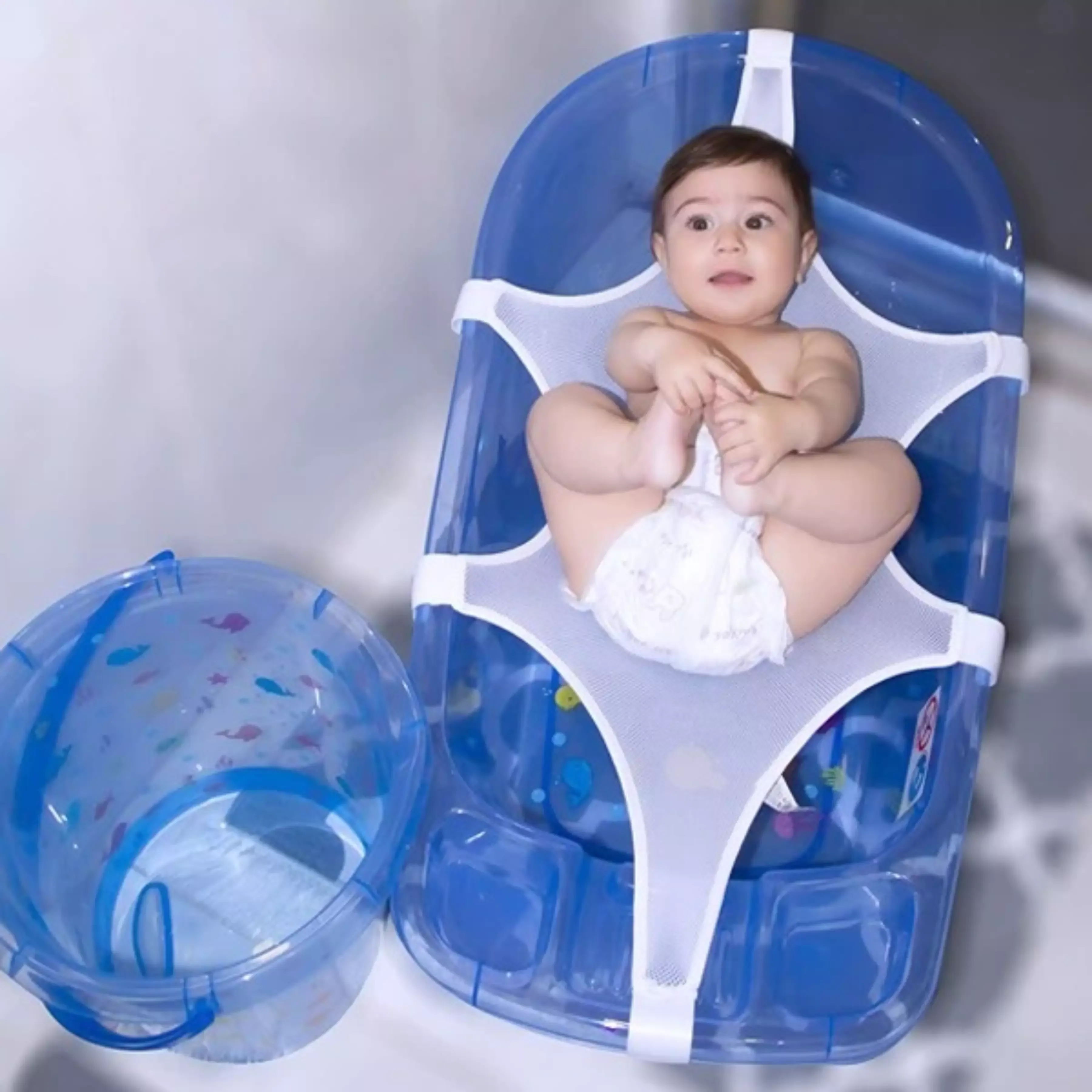 BabyJem Baby Bath Tub Net - White product thumbnail 6