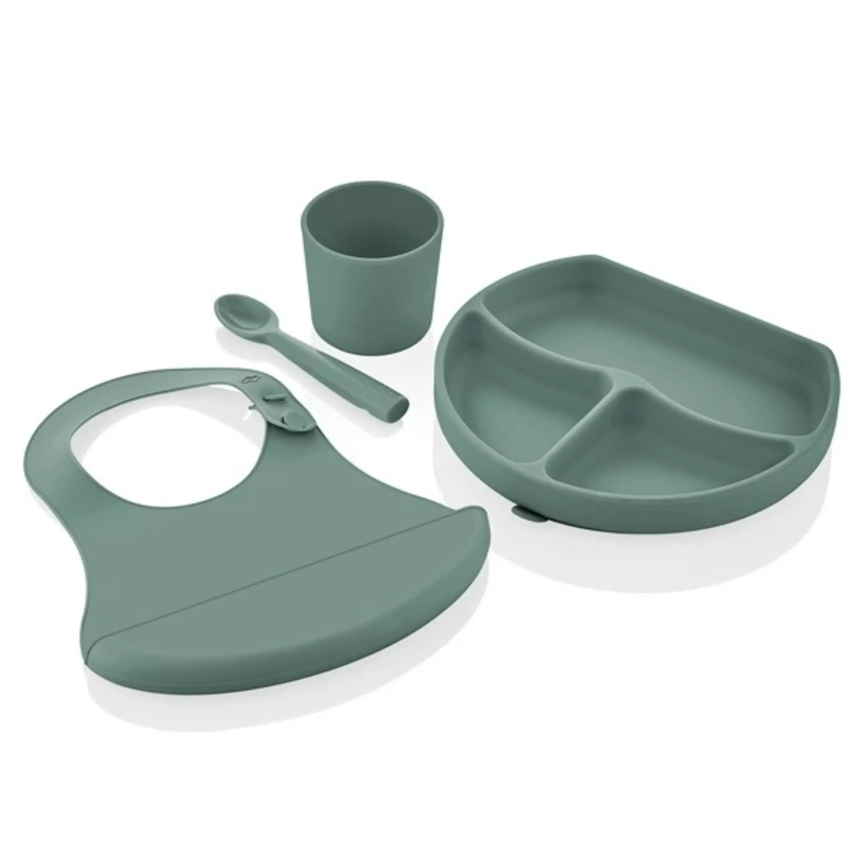 Babyjem Silicon Feeding Set - Mint product thumbnail 8