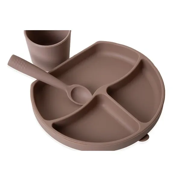 Babyjem Silicon Feeding Set - Latte product thumbnail 2