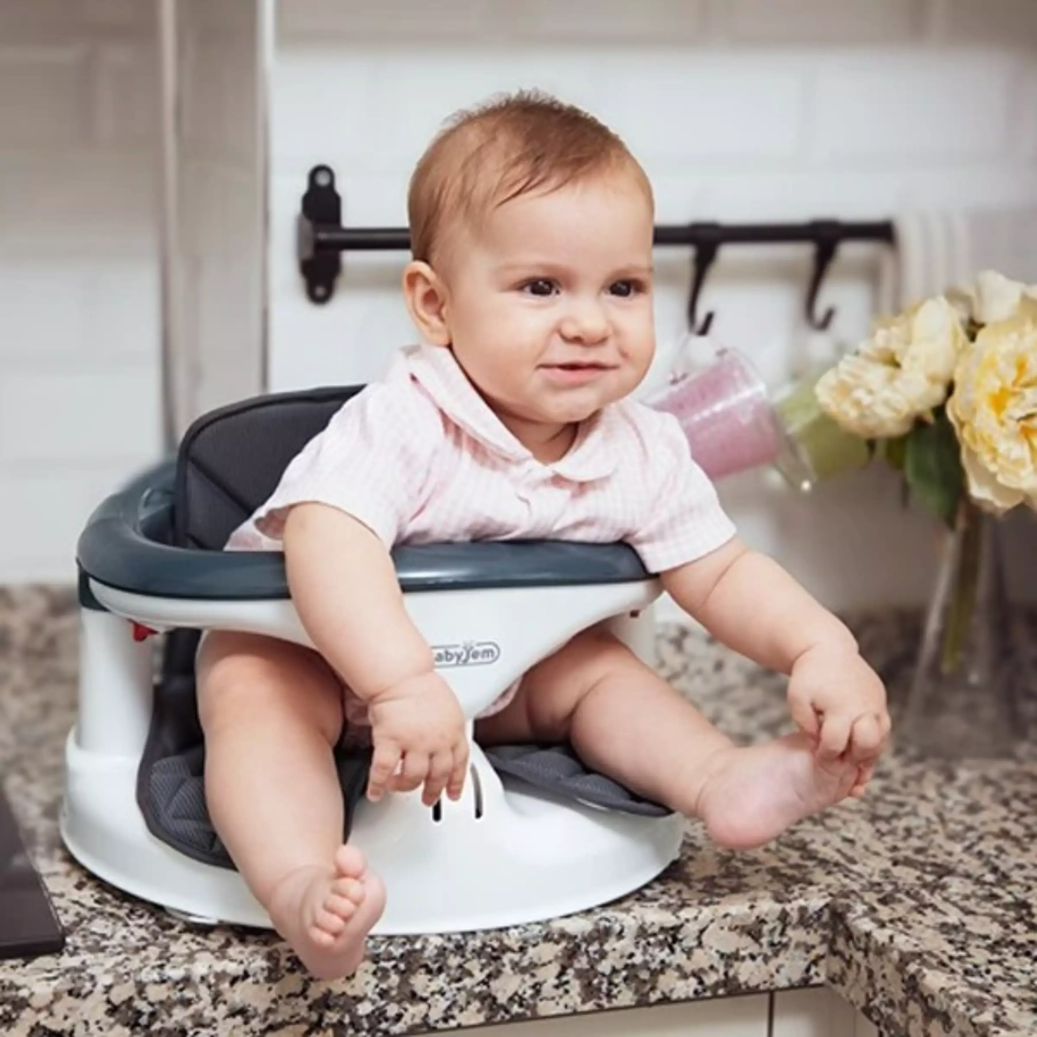 Babyjem Side Extendable Bath & Food Seat - Anthracite product thumbnail 10