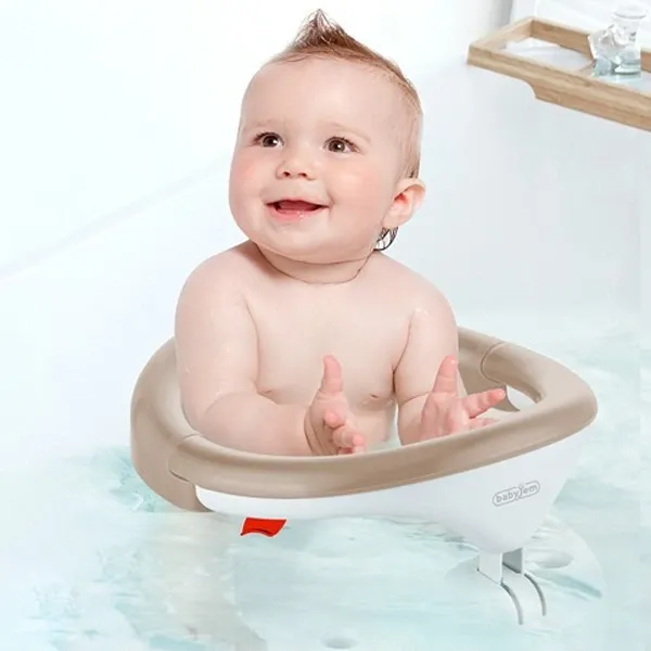 Babyjem Side Extendable Bath & Food Seat - Stone product thumbnail 2