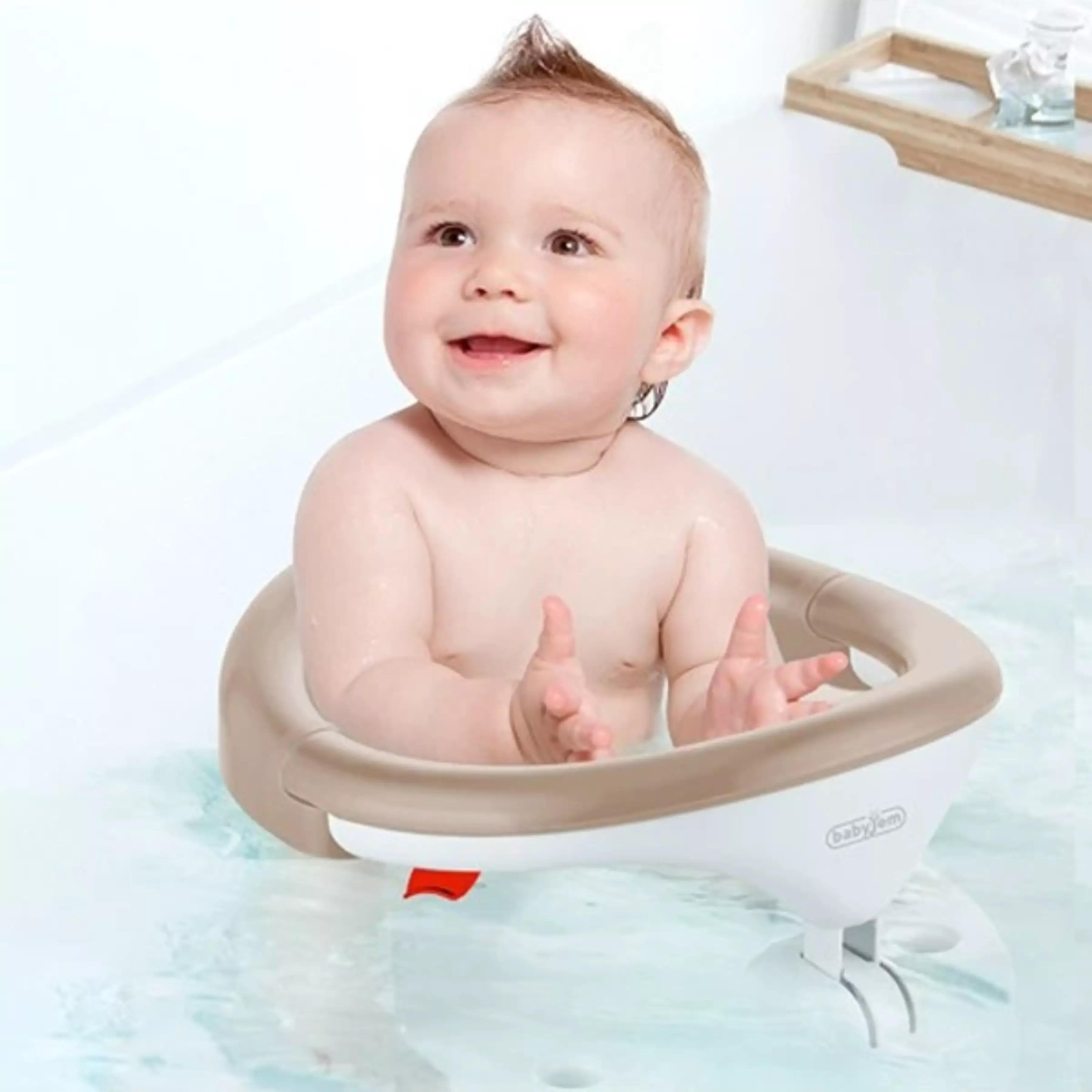 Babyjem Side Extendable Bath & Food Seat - Stone product thumbnail 12