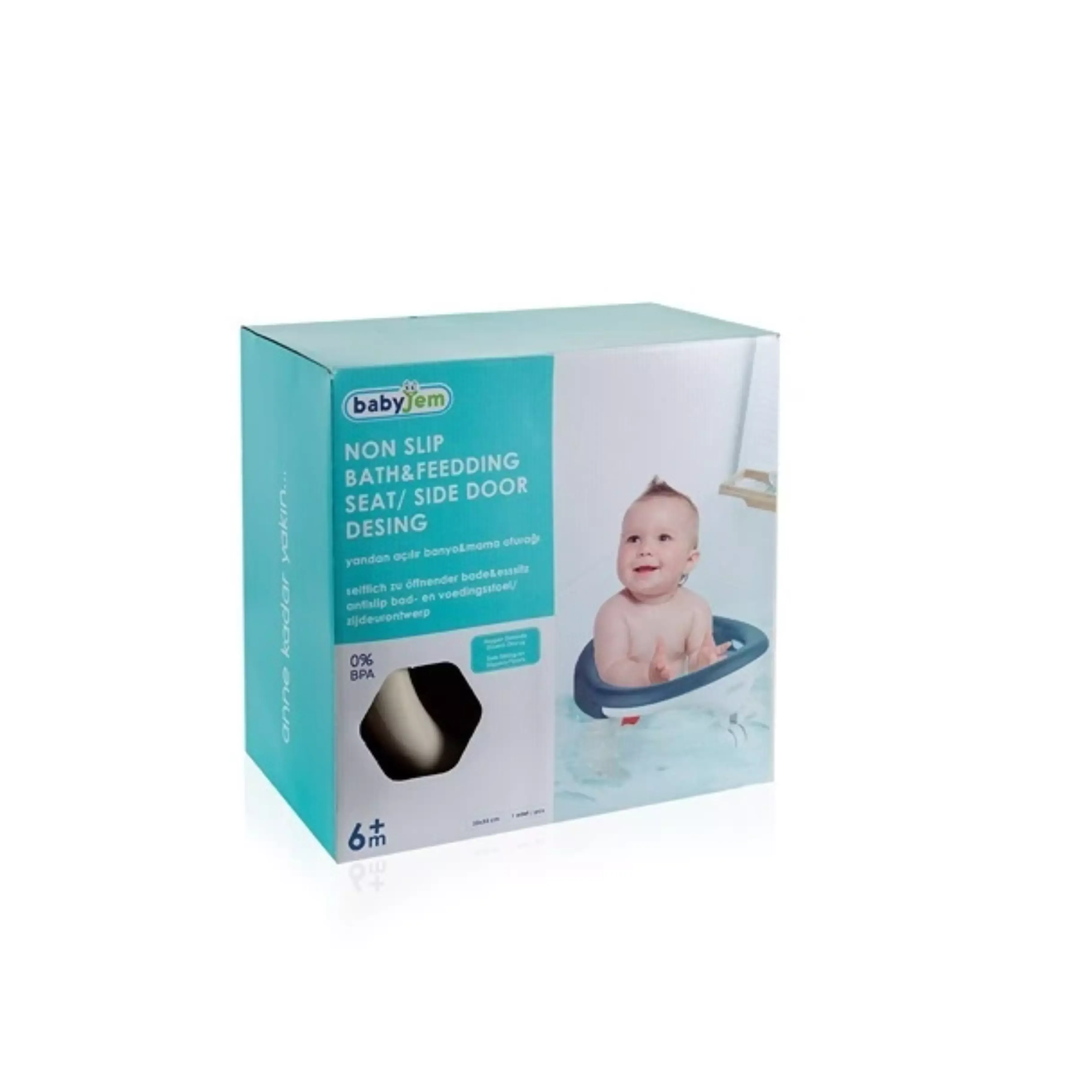 Babyjem Side Extendable Bath & Food Seat - Stone product thumbnail 16