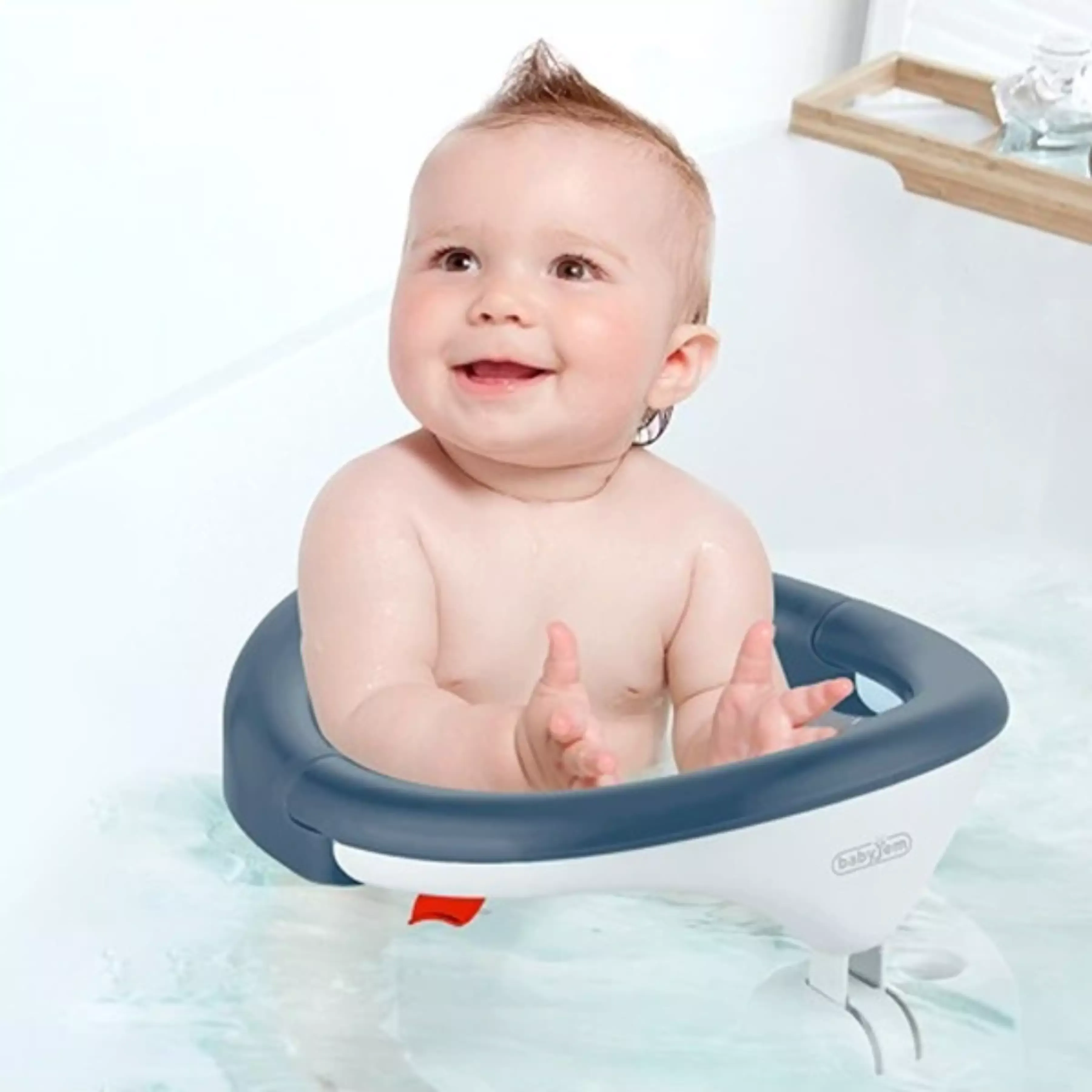 Babyjem Side Extendable Bath & Food Seat - Indigo Blue product thumbnail 13
