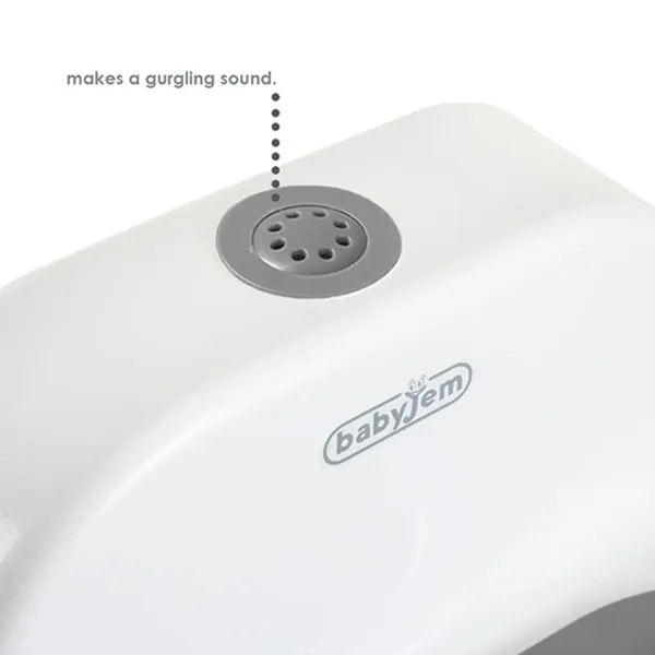 BabyJem Sound Potty Training W & Flush - White product thumbnail 7
