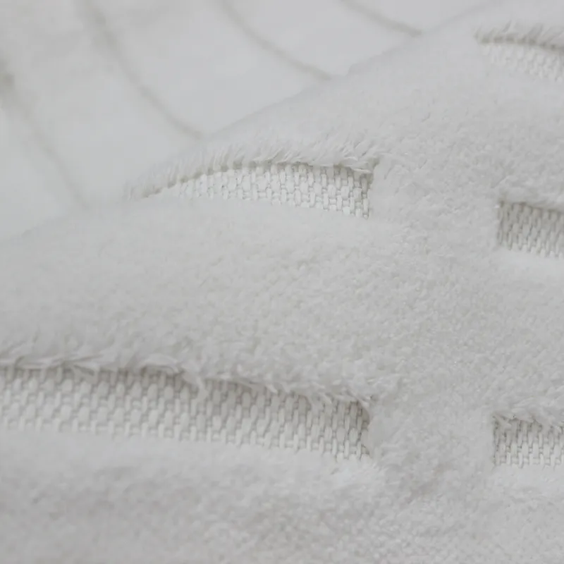 Nova Home Sevara Cotton Bath Rug - Ecru (Available In Sizes) product thumbnail 2