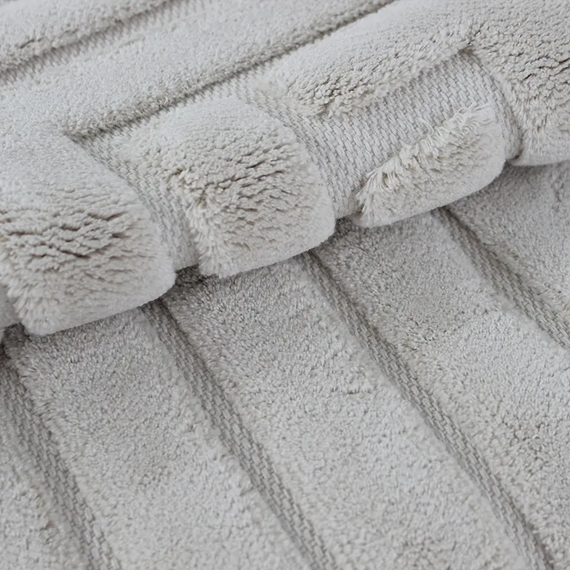 Nova Home Sevara Cotton Bath Rug - Beige (Available In Sizes) product thumbnail 2